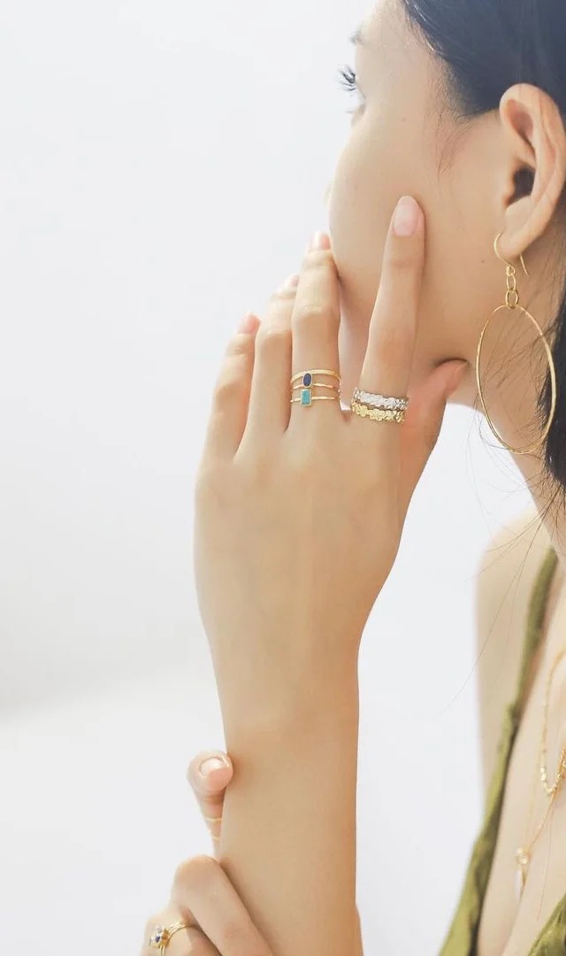 Engagement and casual ring